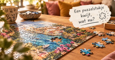 Een Puzzelstukje Kwijt, Wat Nu?