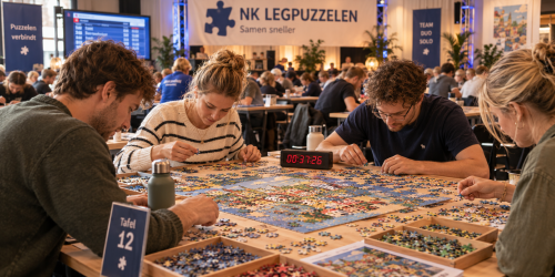 Puzzelen tegen de Klok: Competitief en Sociaal